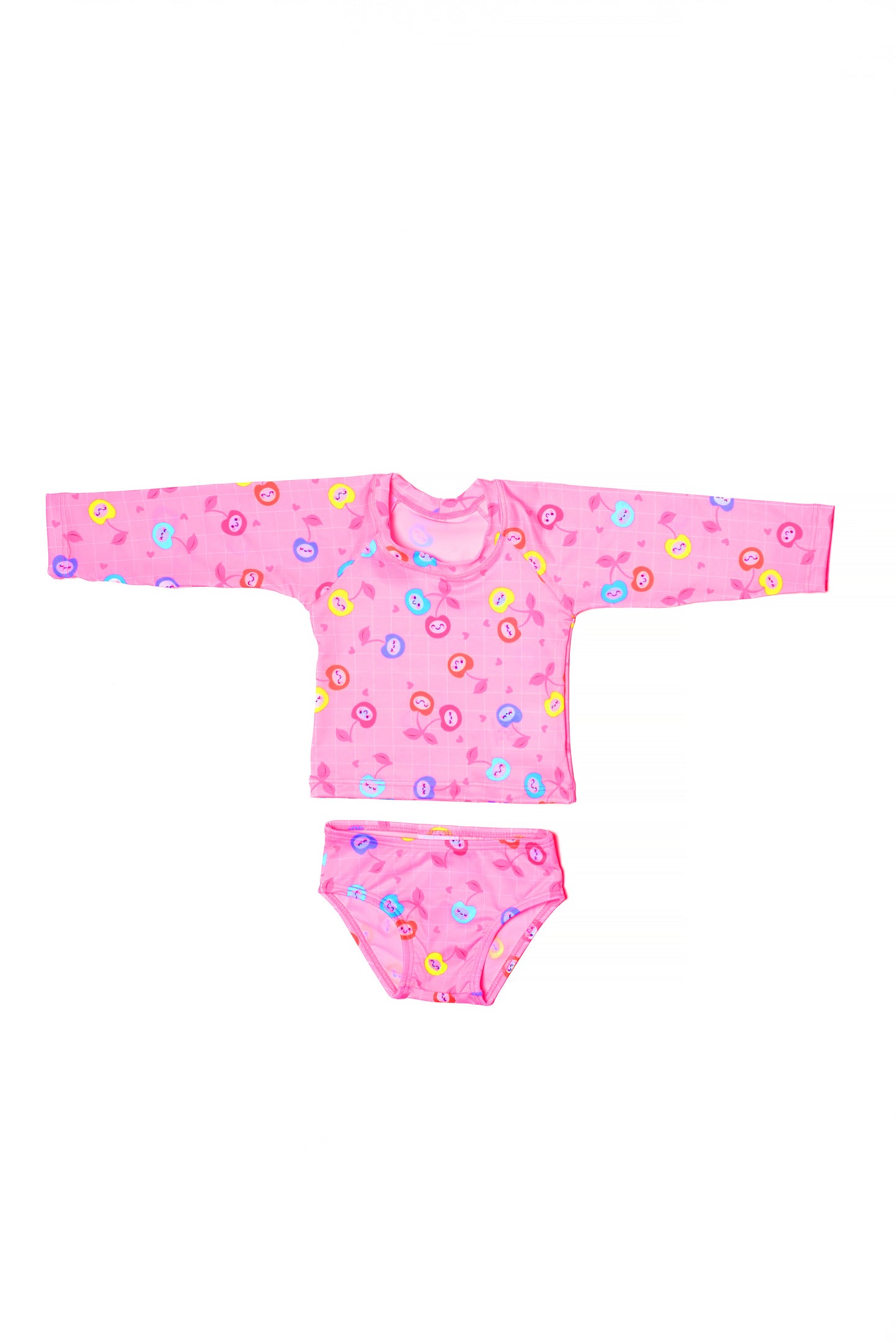 Biquíni Bebê Itália cereja cute