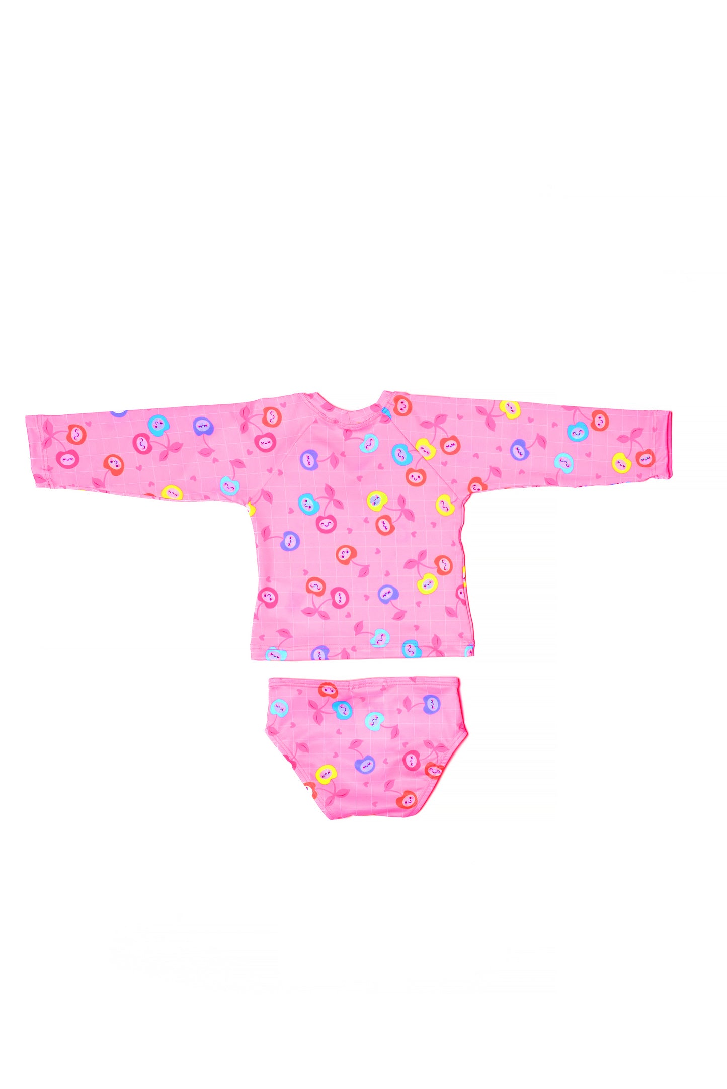 Biquíni Bebê Itália cereja cute