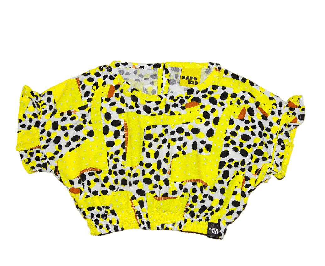 Blusa infantil Girafinha