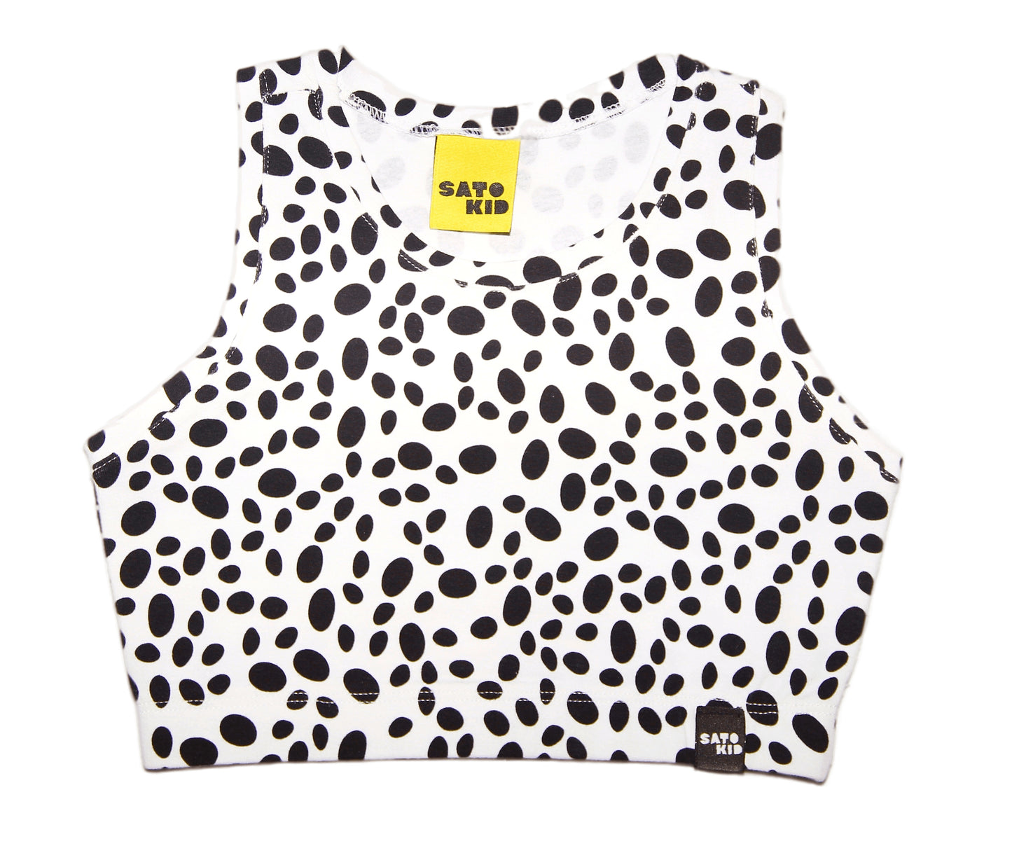 Top infantil animal print manchinhas