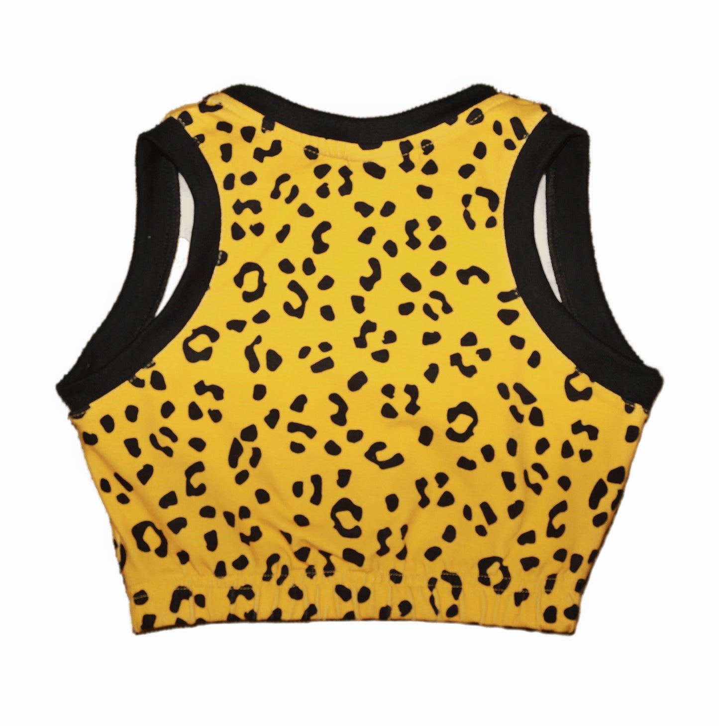 Top infantil animal print oncinha