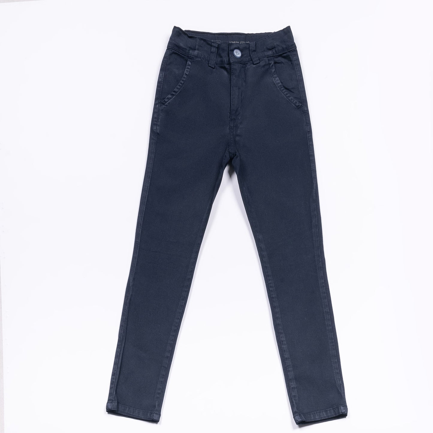 Calça Infantil Chino Sarja Azul Marinho