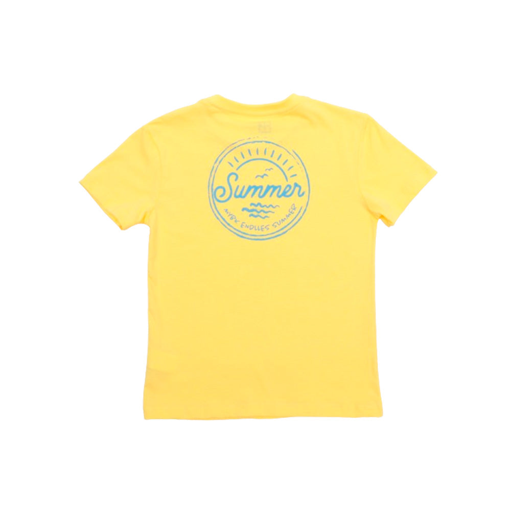 Camiseta Infantil Silk Summer Amarelo