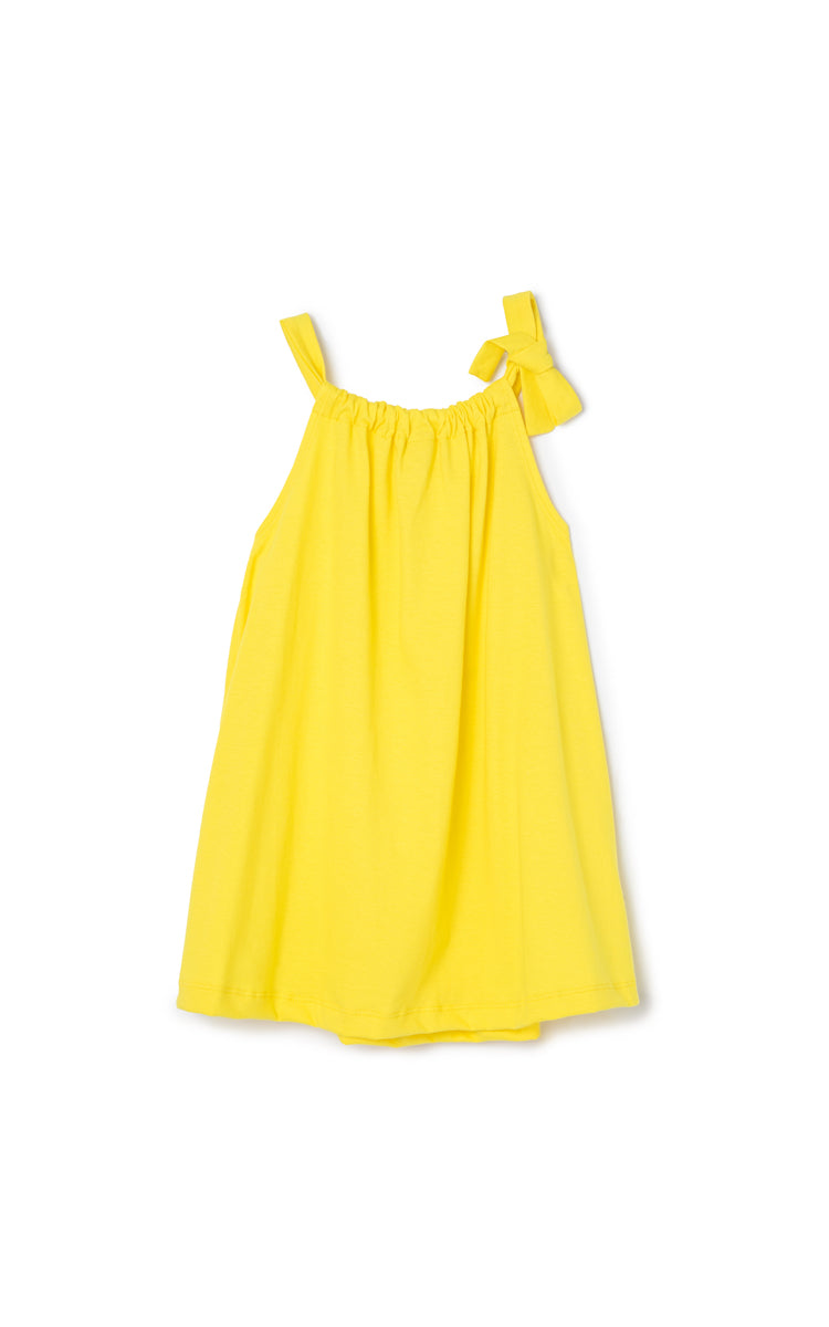 Vestido Arco-Íris Regata Amarelo