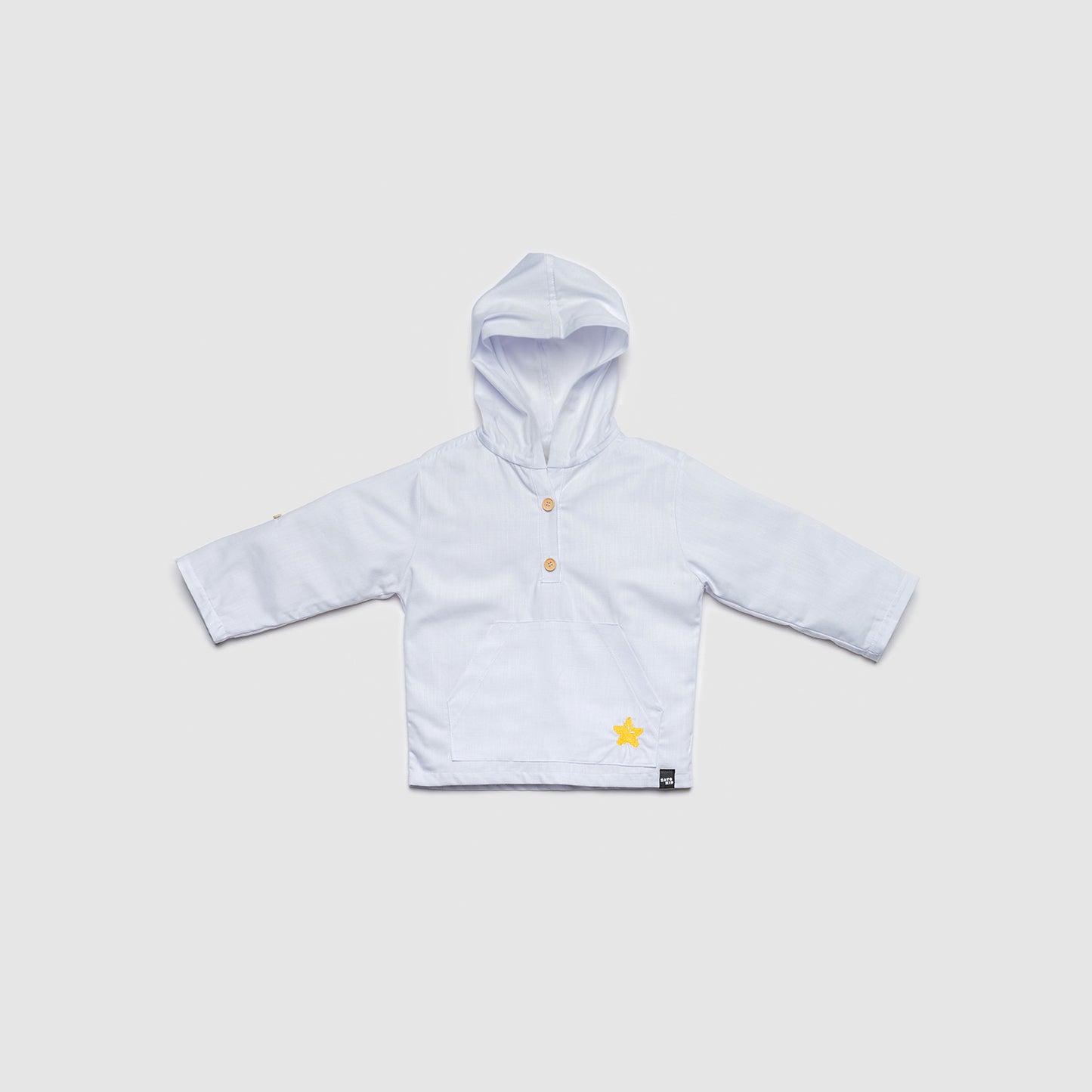 Camisa Bata Infantil Estrelinha