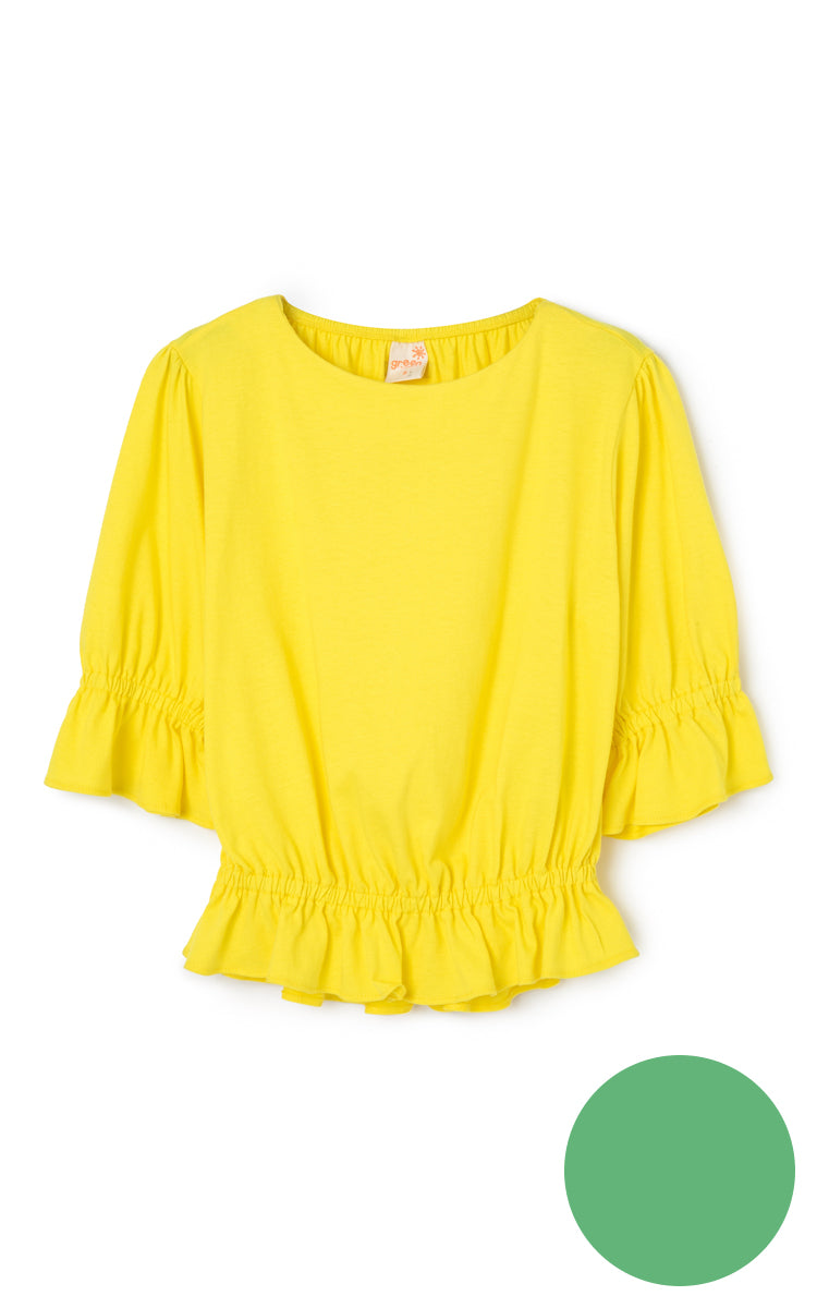 Blusa Arco-Íris Verde G