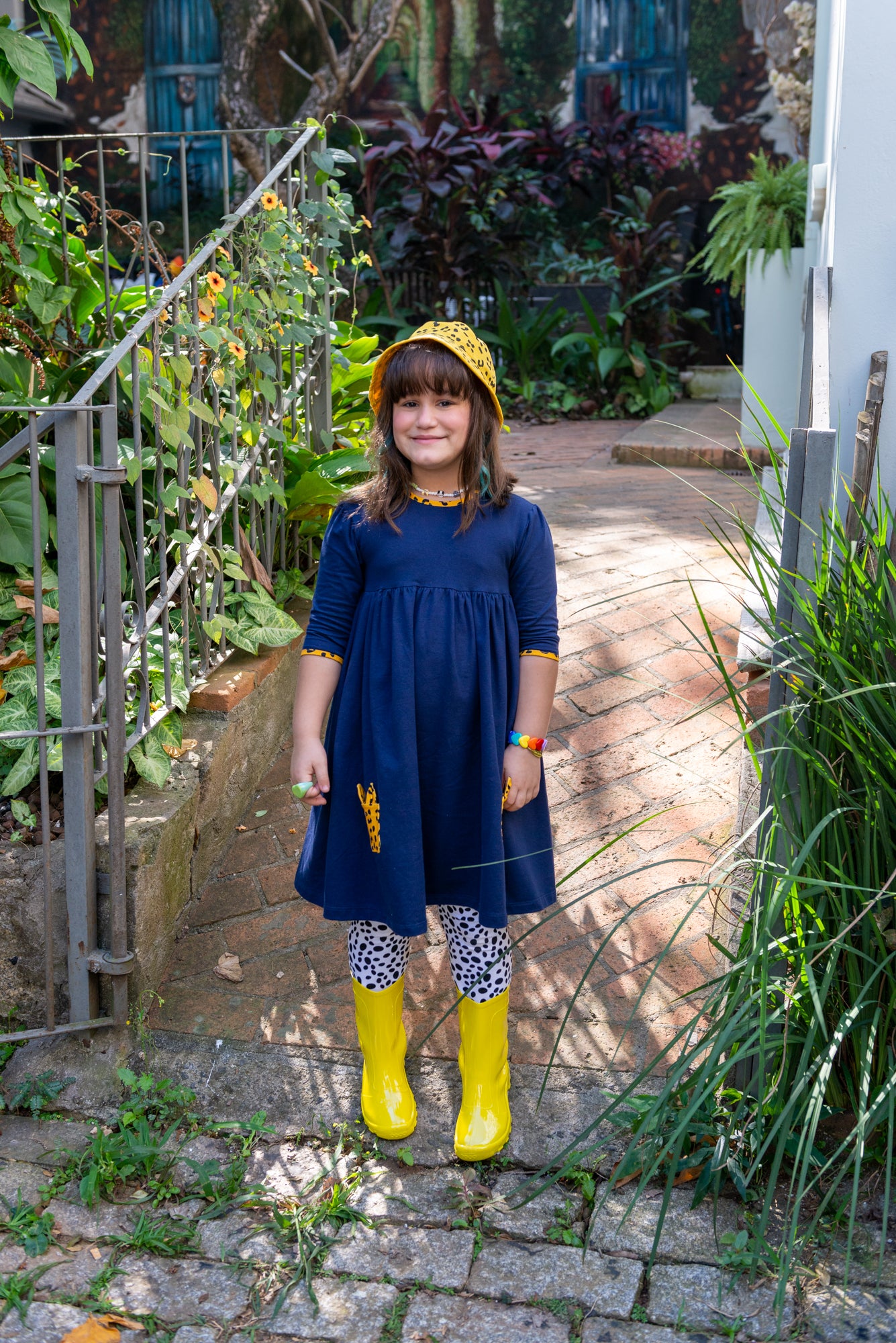 Vestido Infantil Oncinha