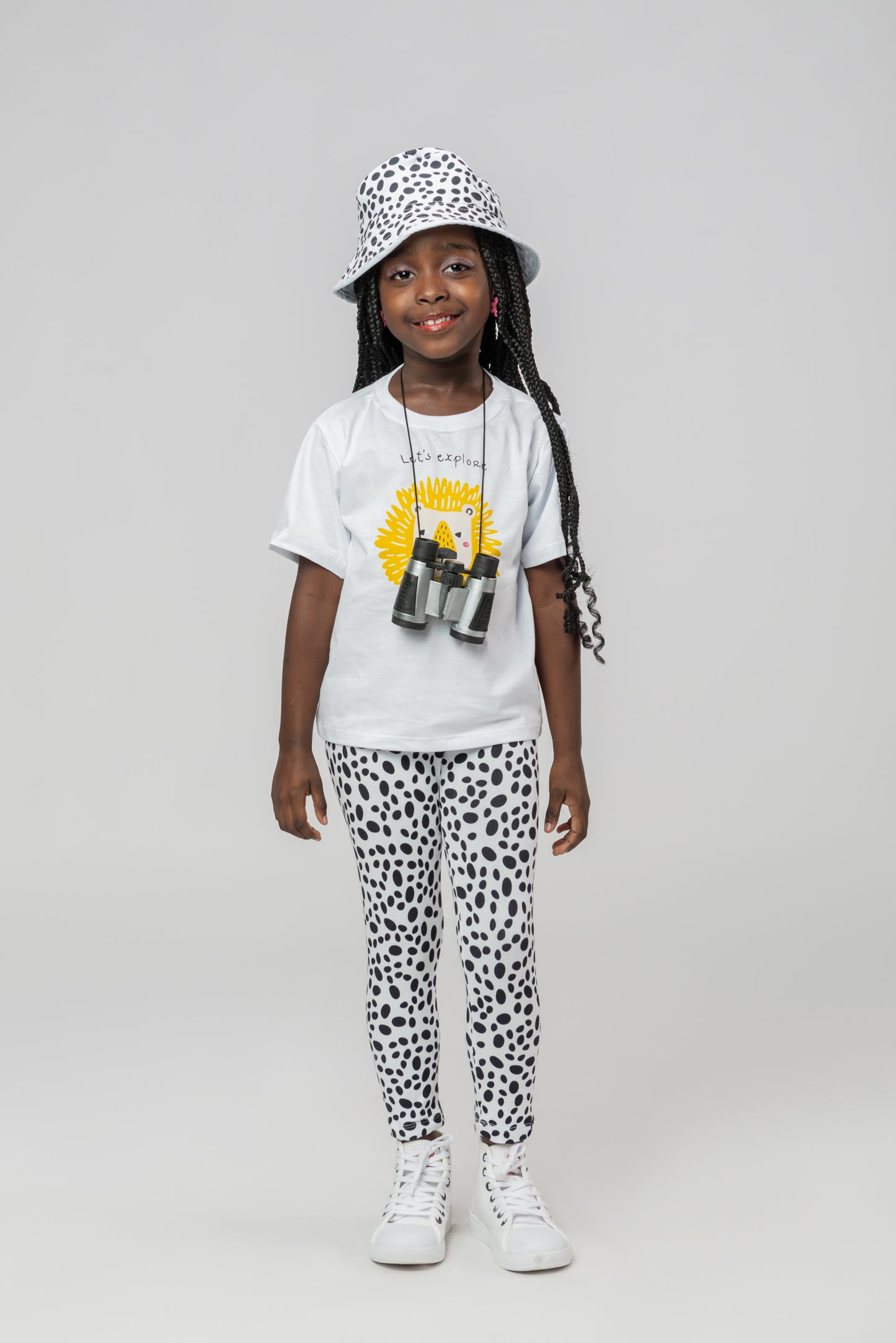 Legging Infantil Animal Print Manchinha
