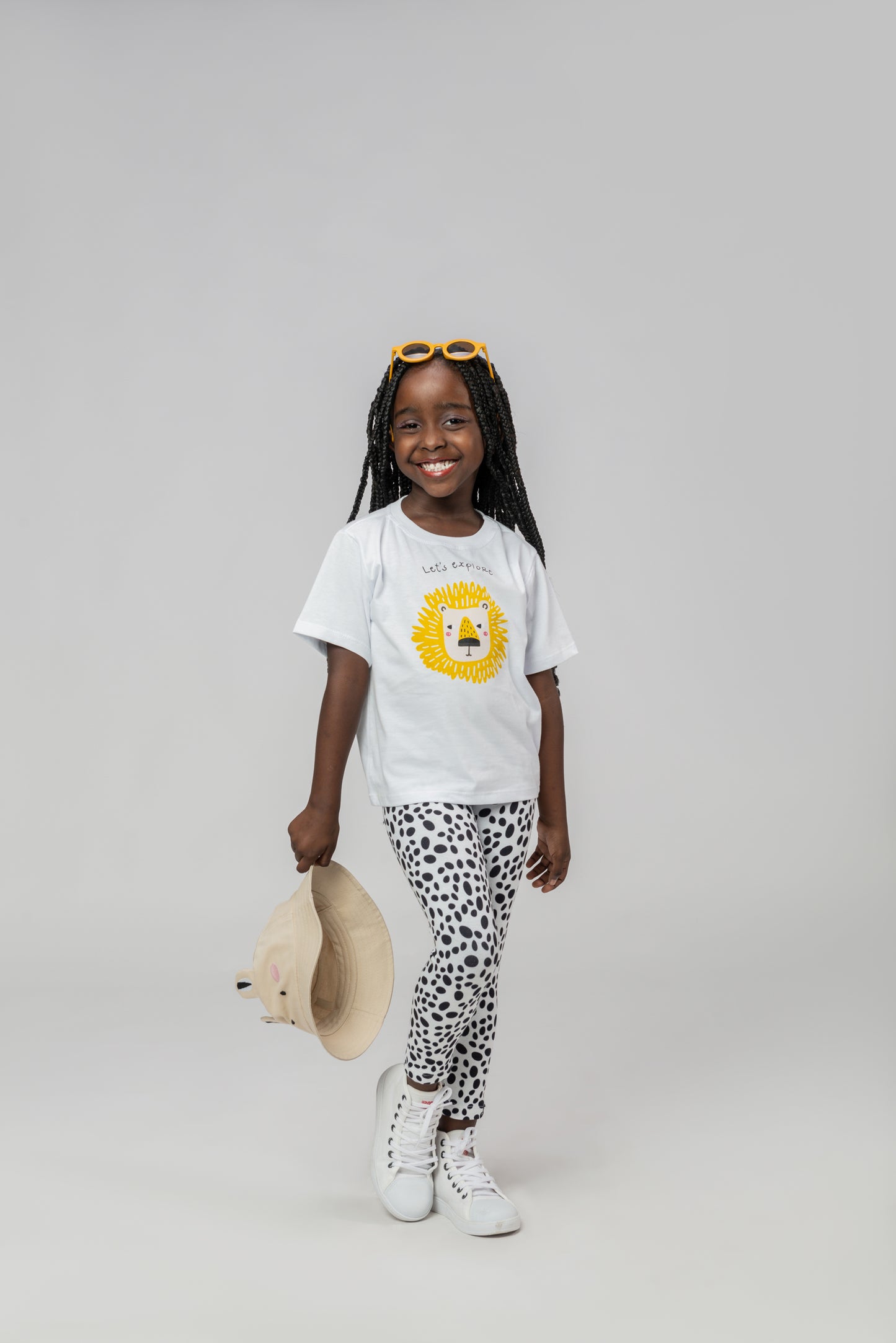 Legging Infantil Animal Print Manchinha