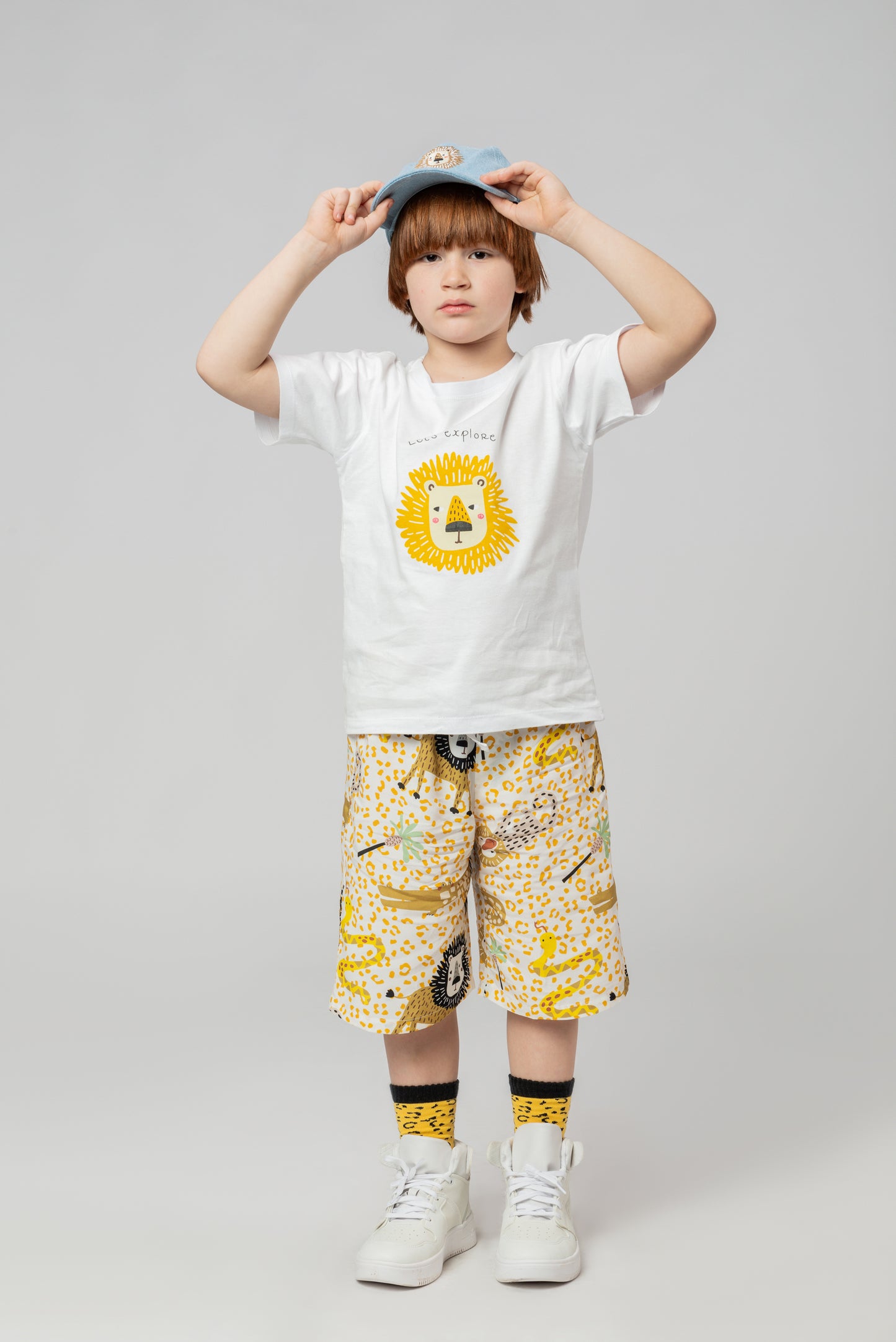 Camiseta Infantil Leãozinho