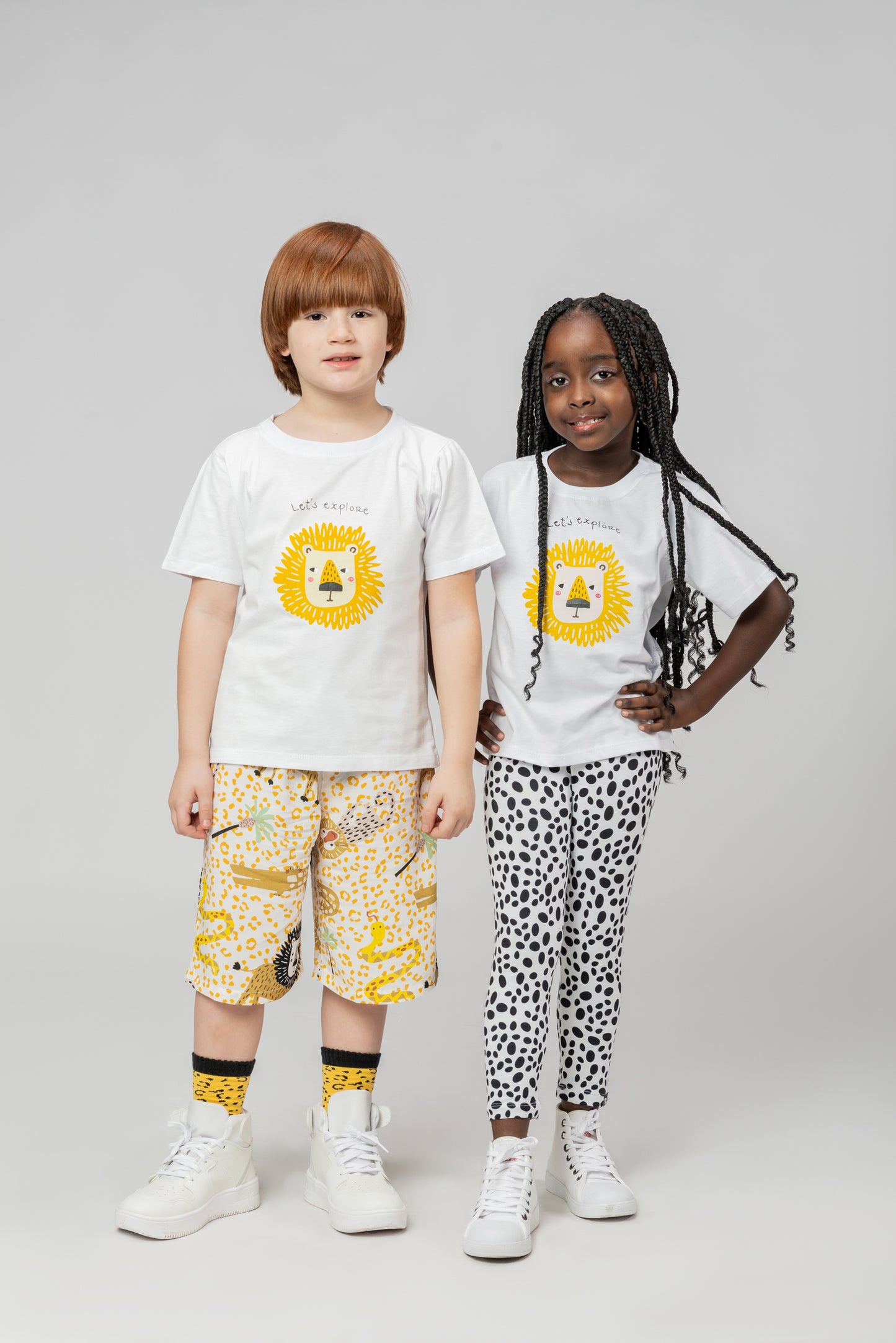Camiseta Infantil Leãozinho
