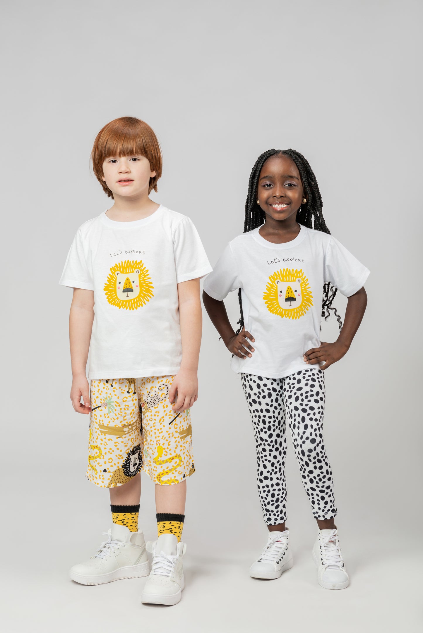 Legging Infantil Animal Print Manchinha