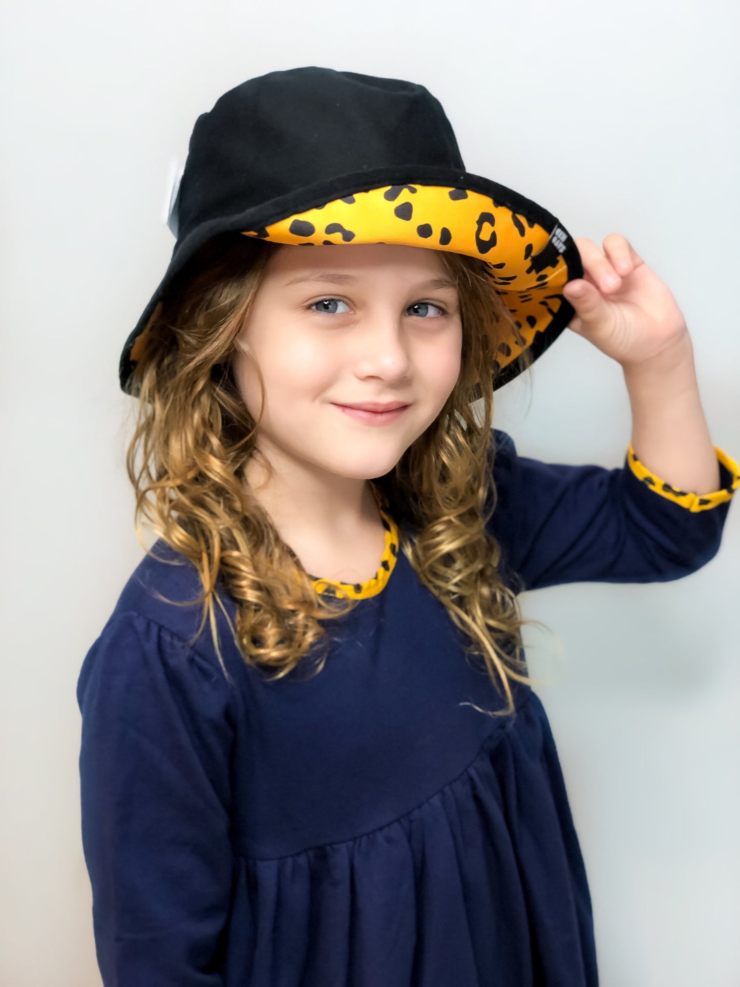 Chapéu bucket Infantil Animal Print Oncinha