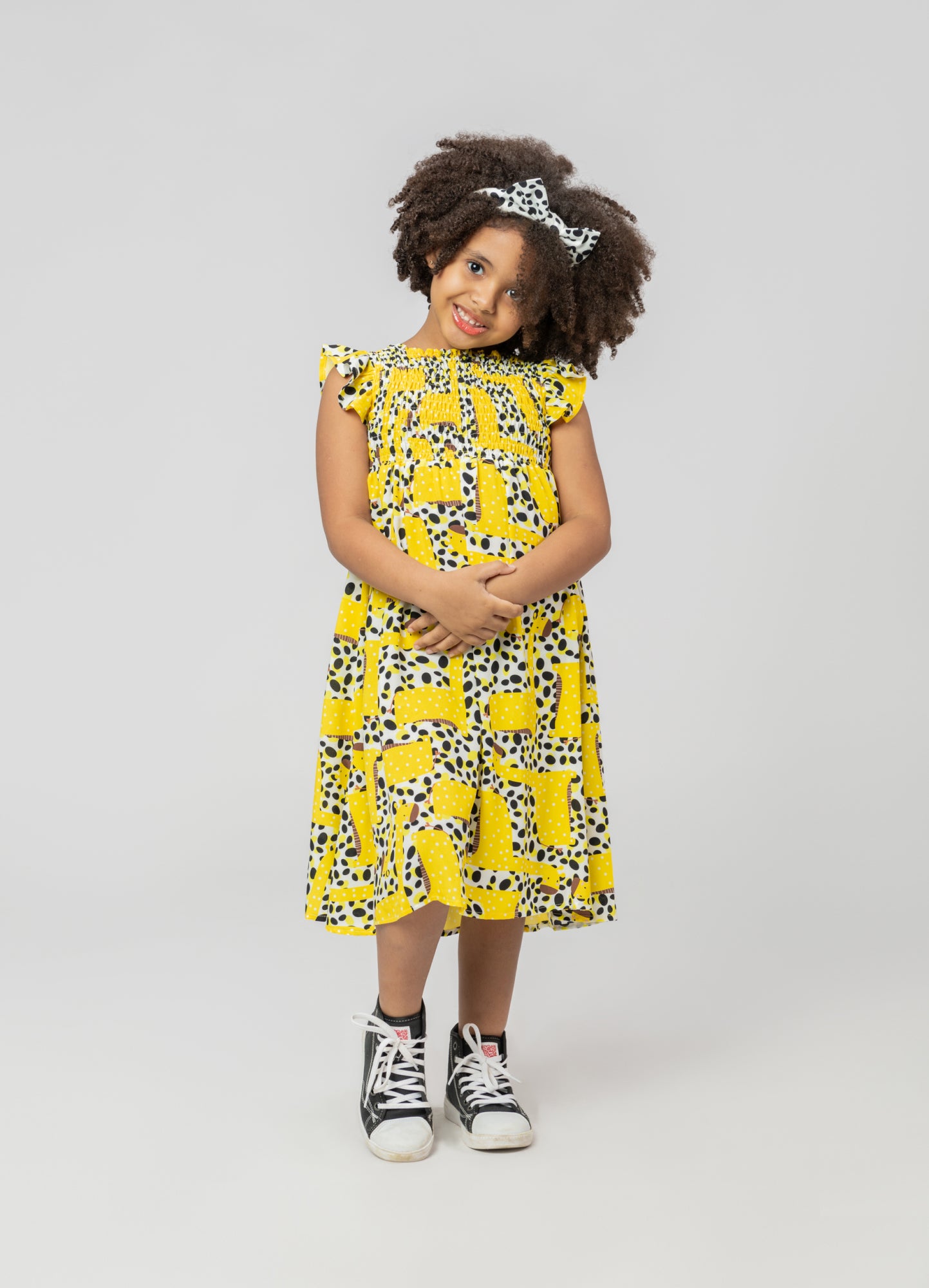 Vestido Infantil Girafinha