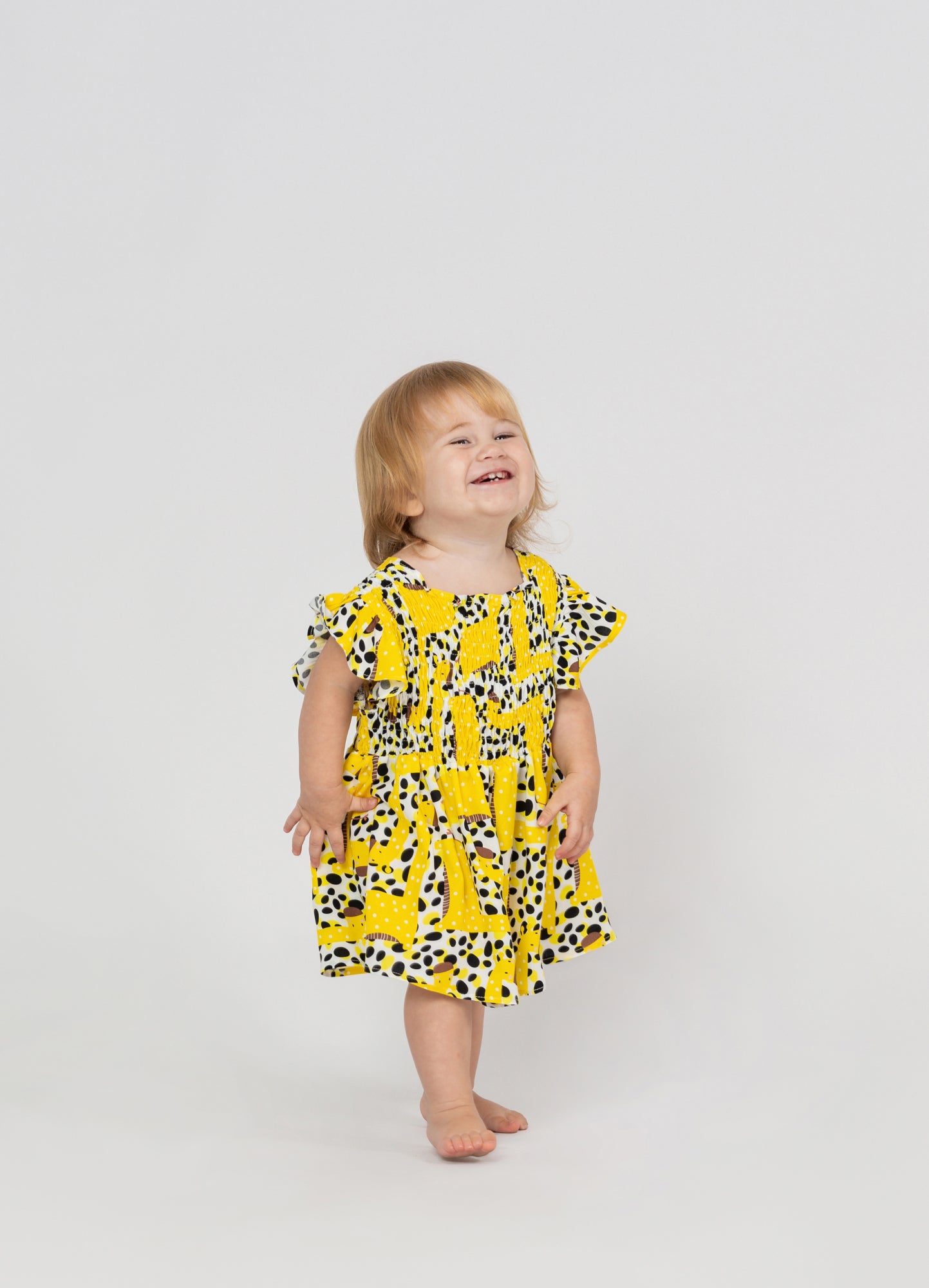 Vestido Infantil Girafinha