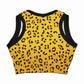 Top infantil animal print oncinha