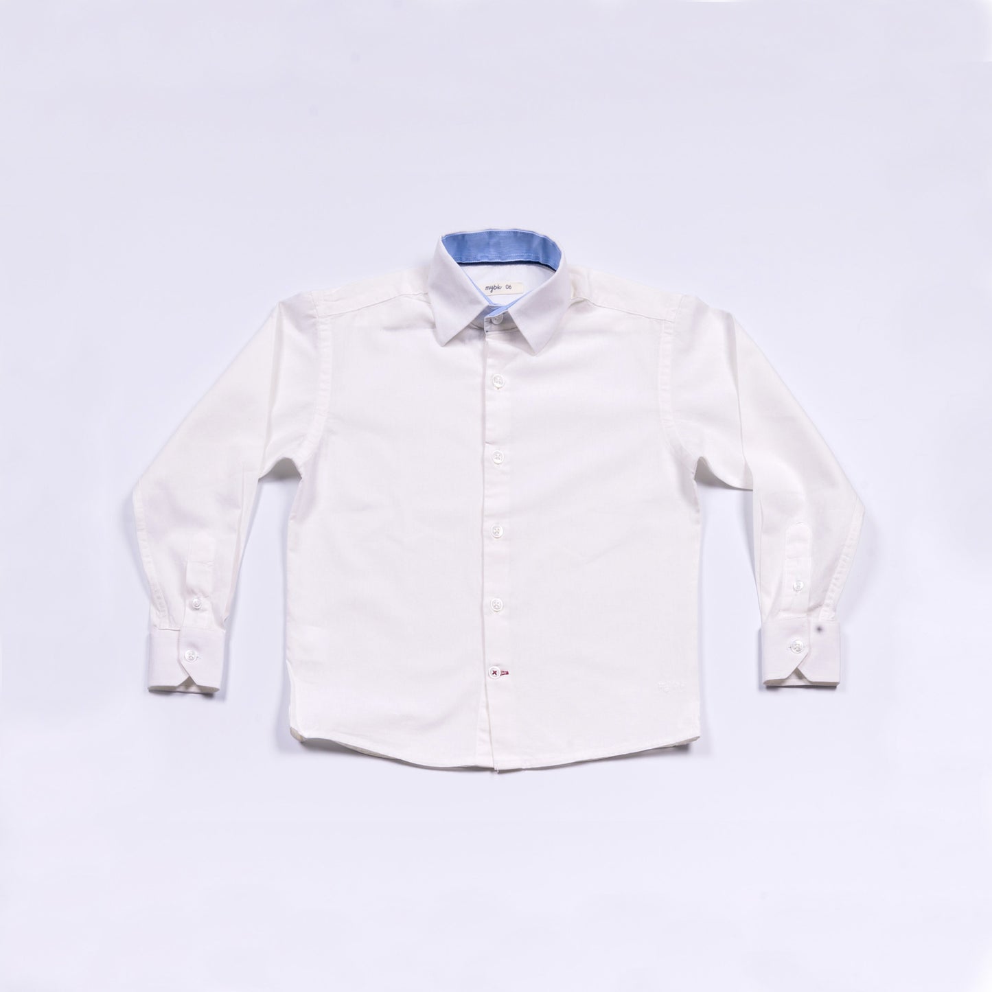 Camisa Social Infantil Tricoline Natural