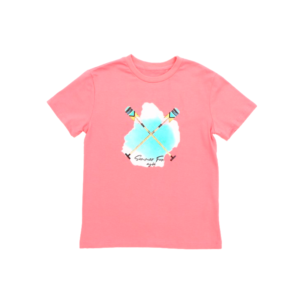 Camiseta Infantil Silk Remo Rosa