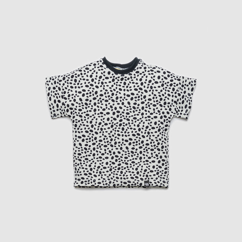 Camiseta Infantil Animal Print Manchinhas