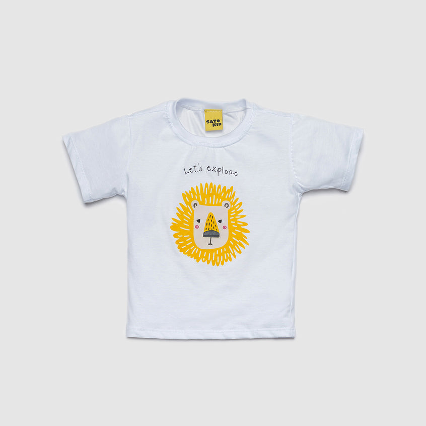 Camiseta Infantil Leãozinho