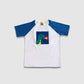 Camiseta Infantil Raglan Dinossauro