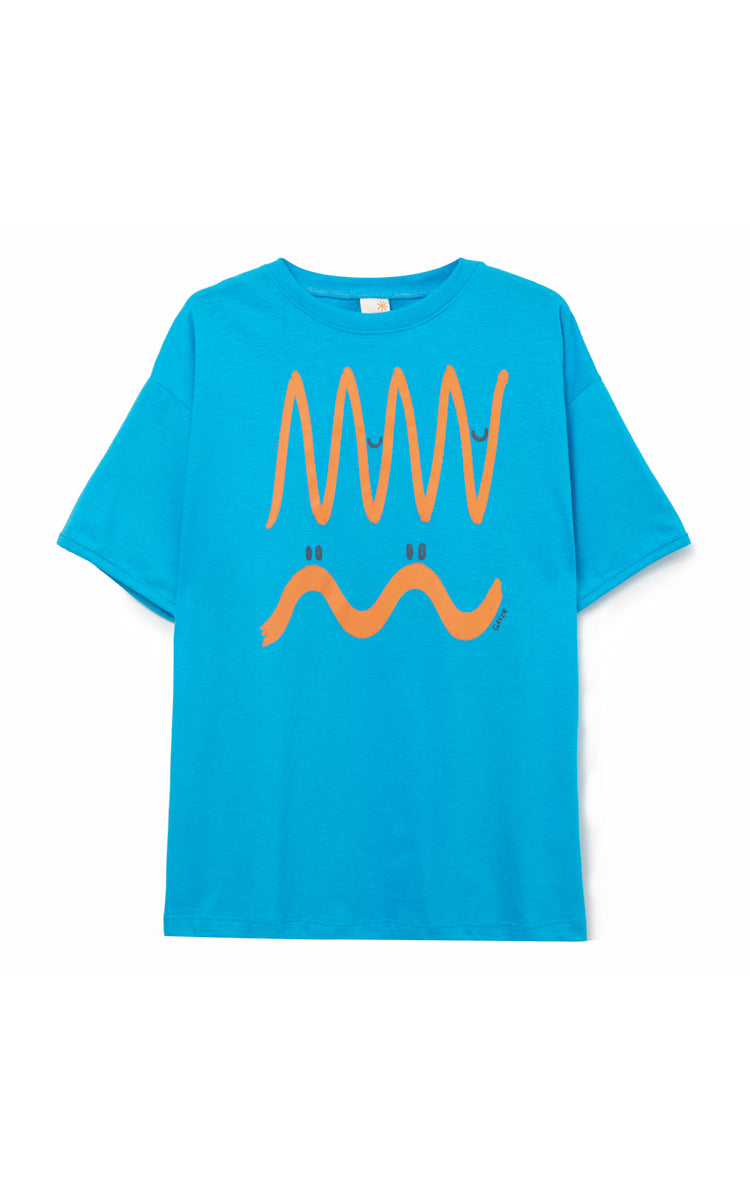 Camiseta Energy Waves Mc Azul