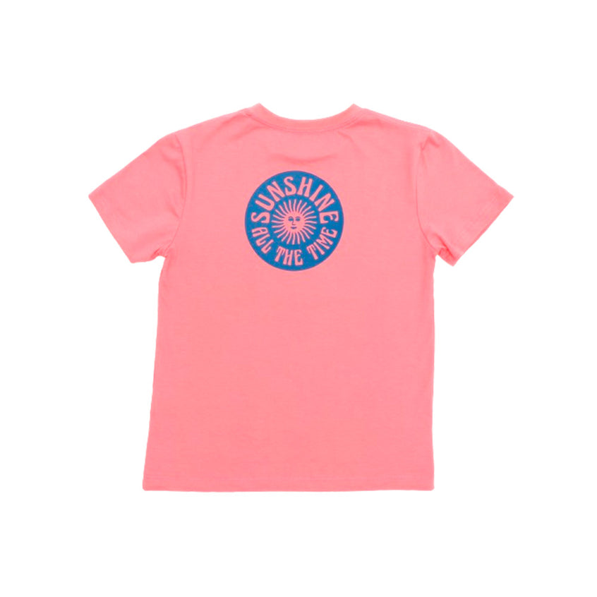 Camiseta Infantil Silk Sunshine Rosa