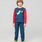 Pijama Infantil Manga Longa Dino